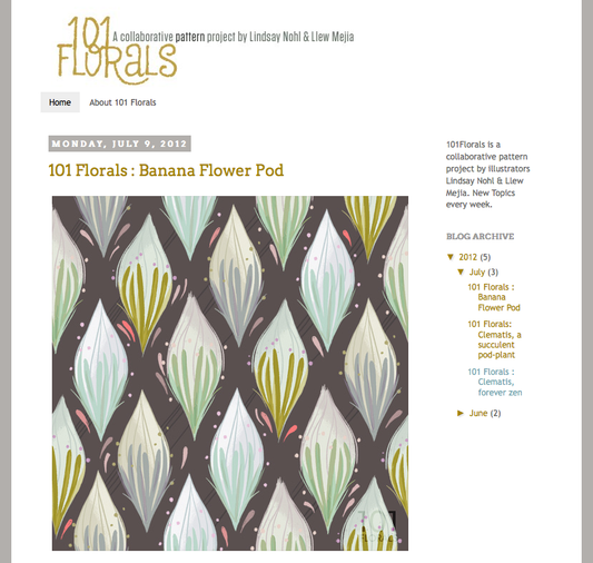 Loving this new design challenge-off with focus on florals!