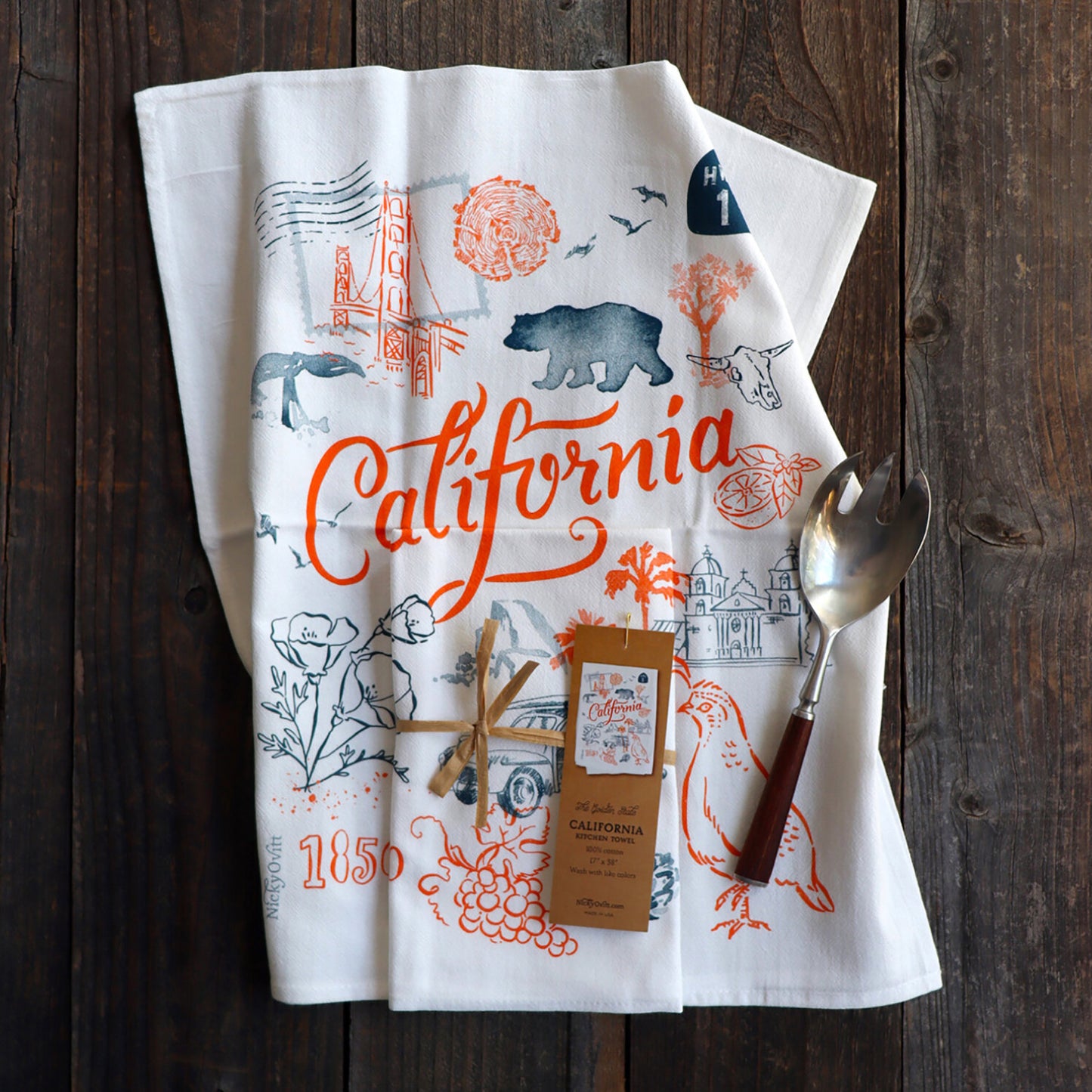 California Kitchen Towel