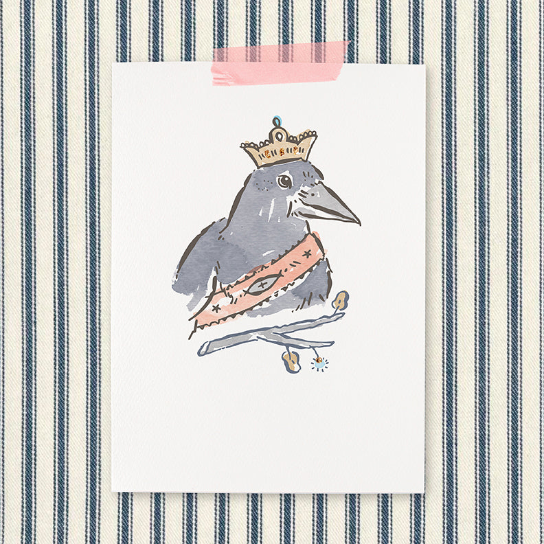 Crow Note Cards - Set of 12