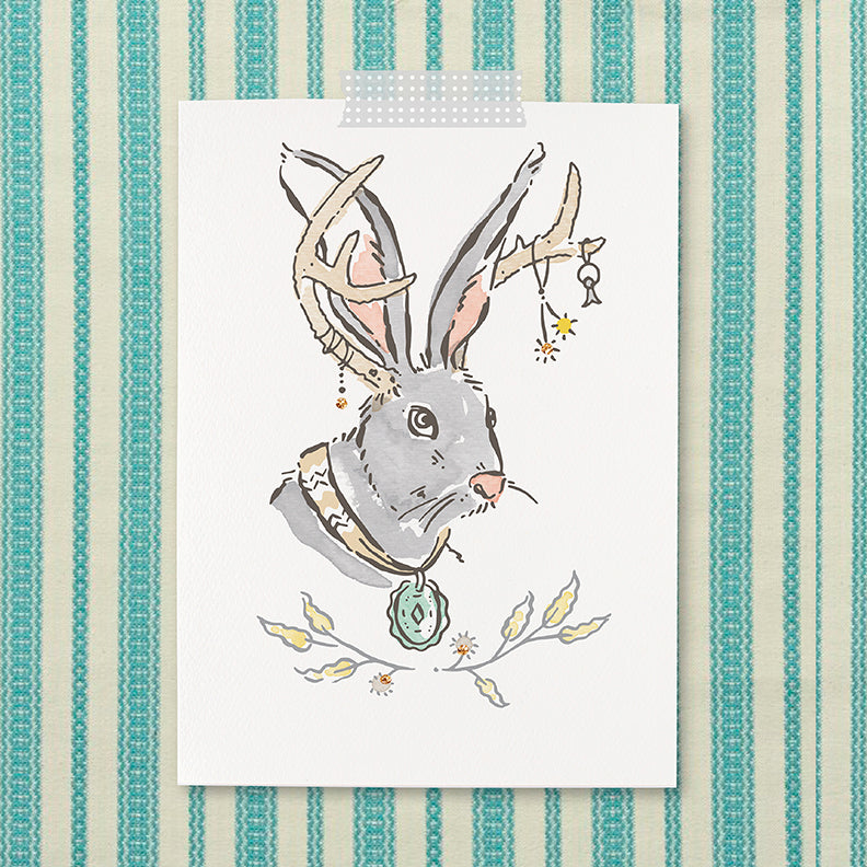 Jackalope Note Cards - Set of 12