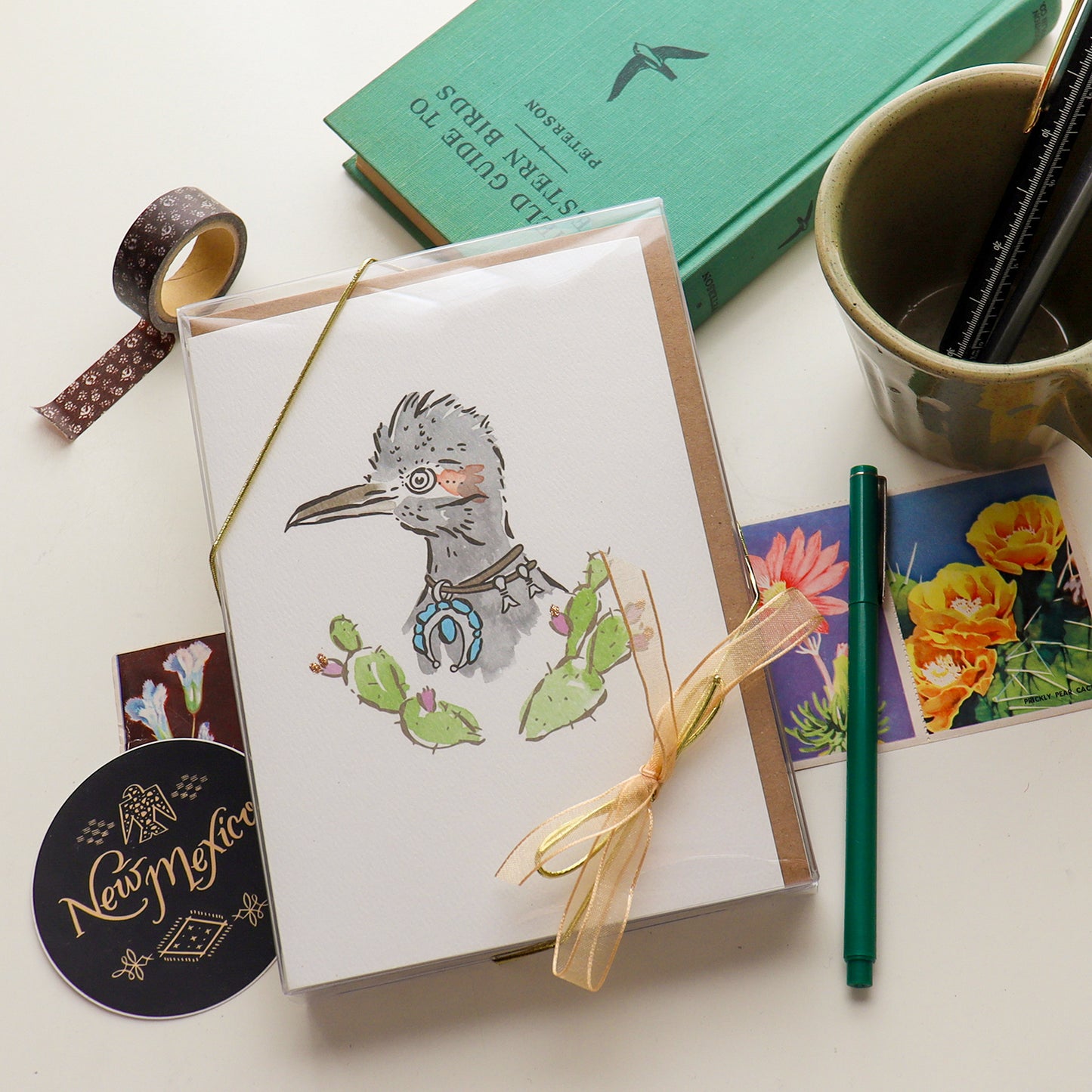 Roadrunner Note Cards - Set of 12