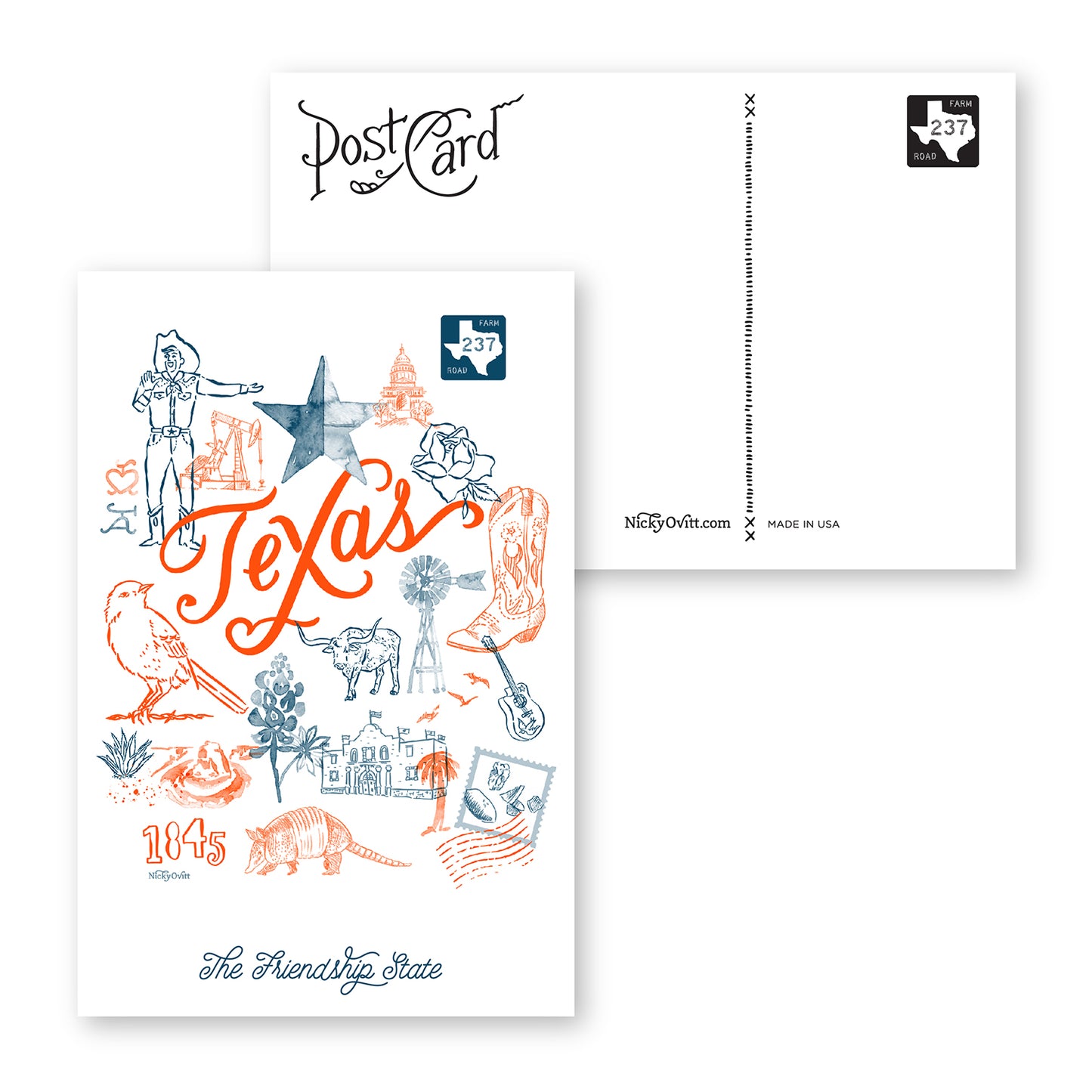 Texas Postcards – Set of 3