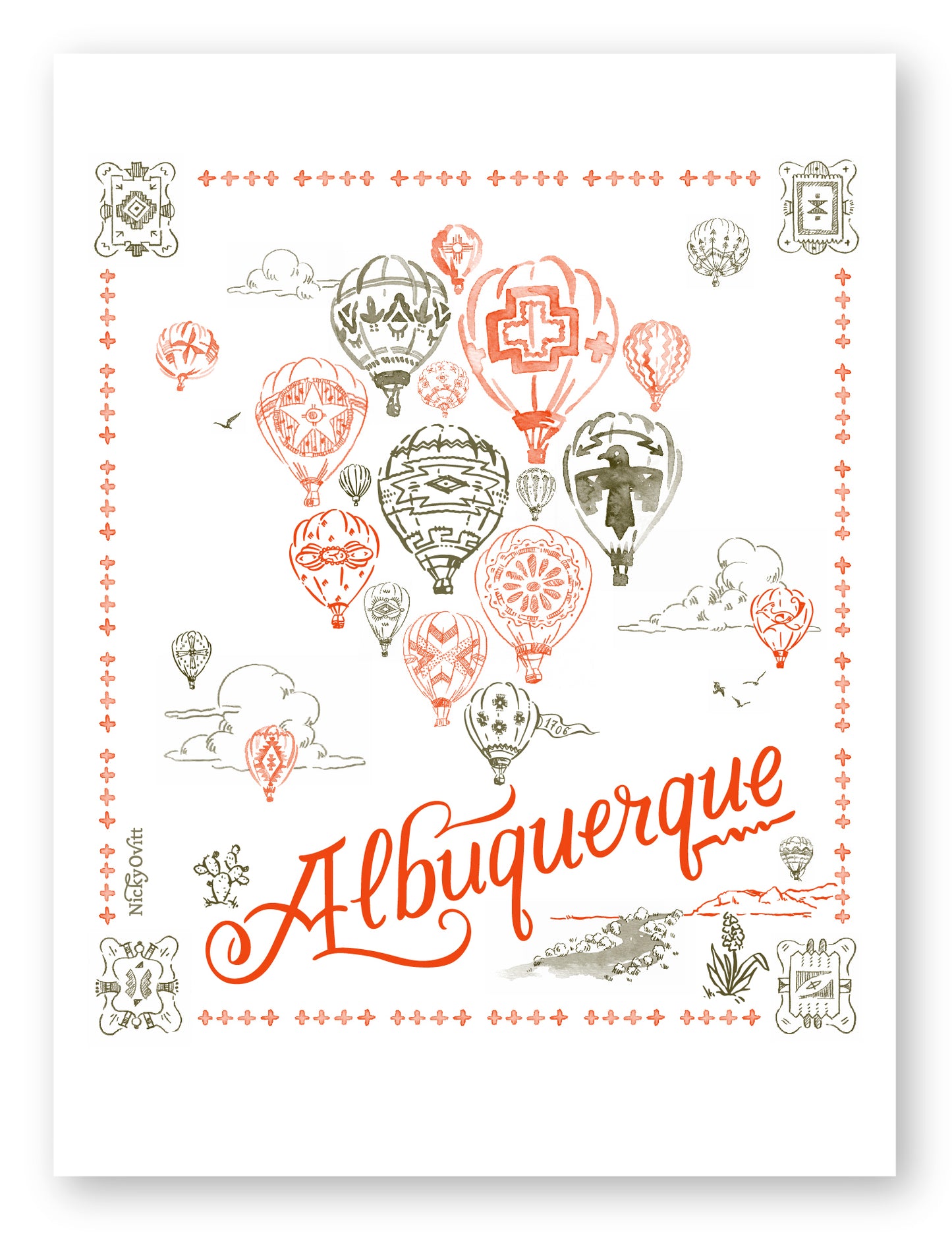 Albuquerque Print