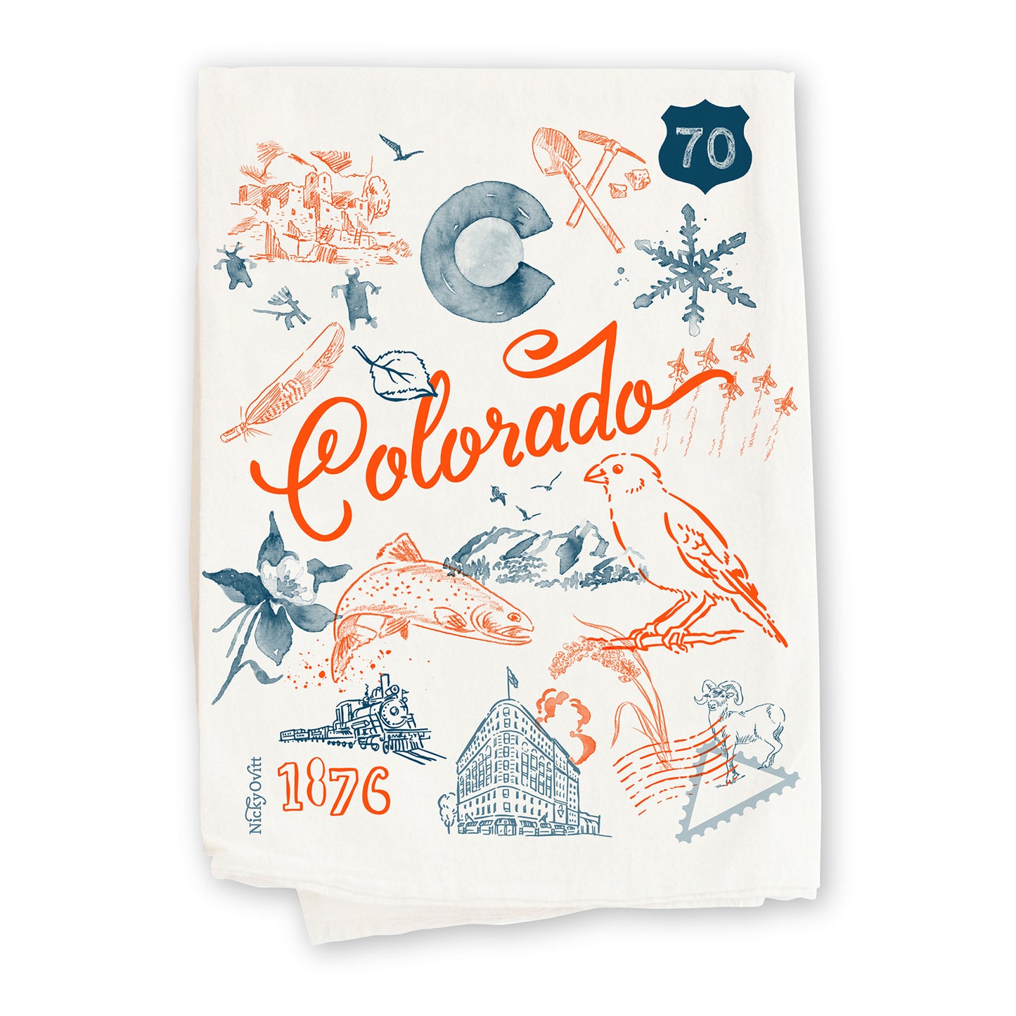 Colorado Kitchen Towel