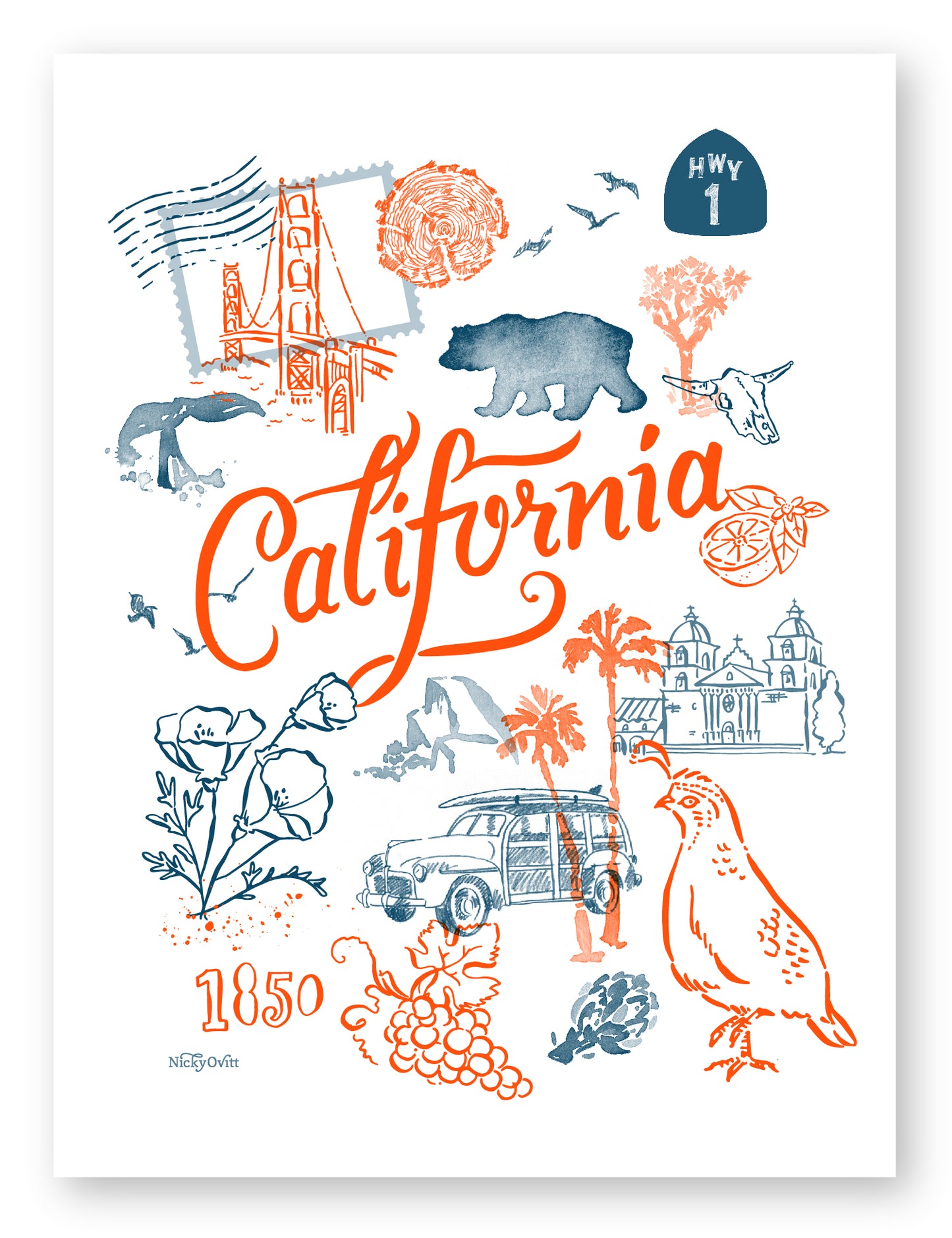 California Print