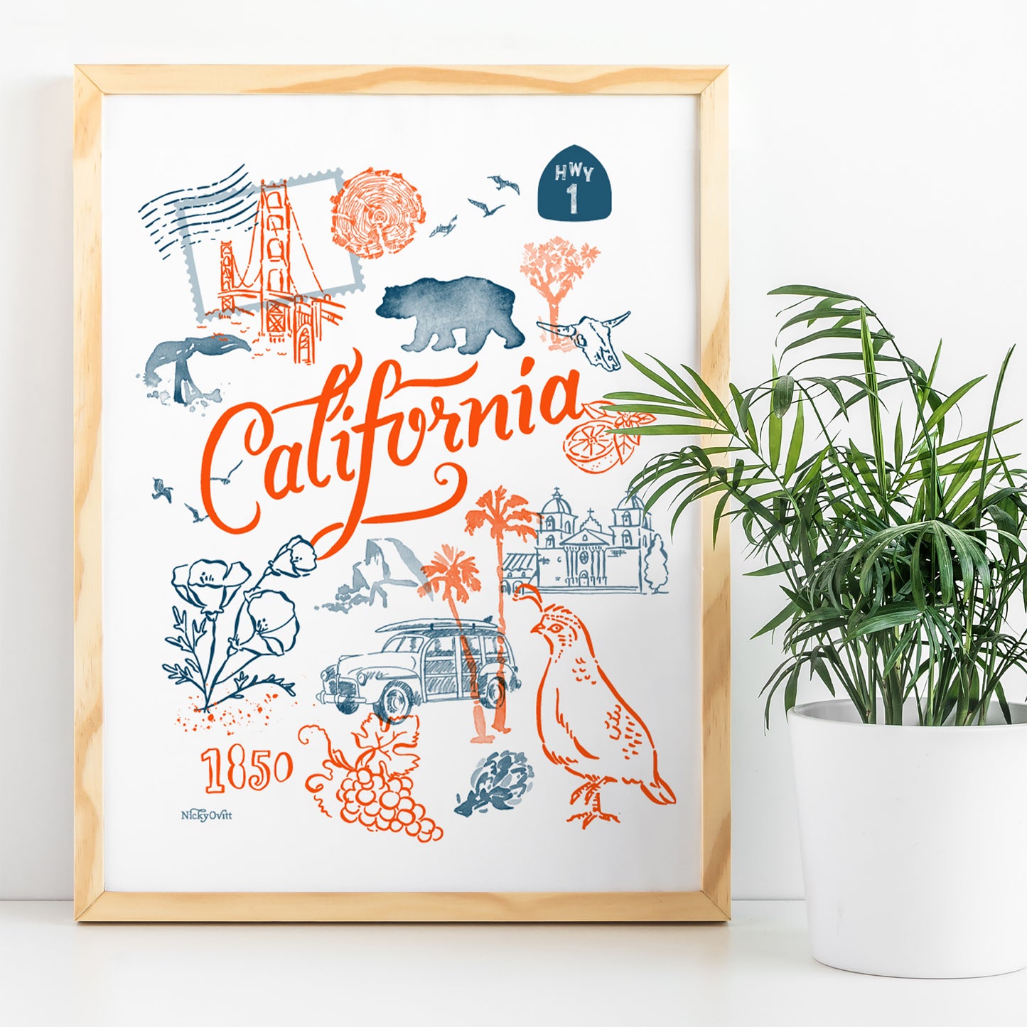 California Print