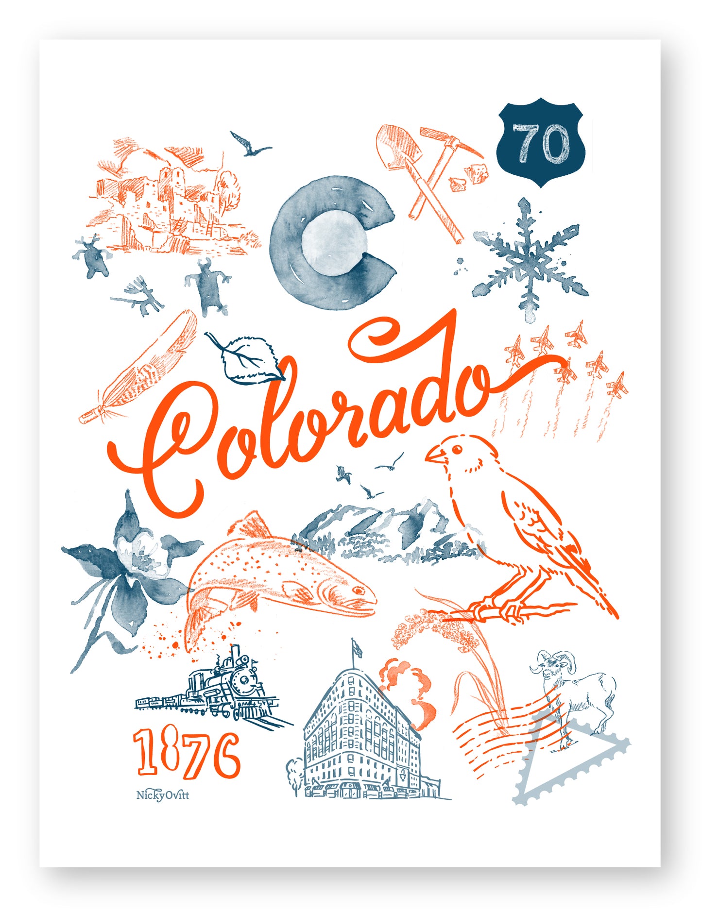 Colorado Print