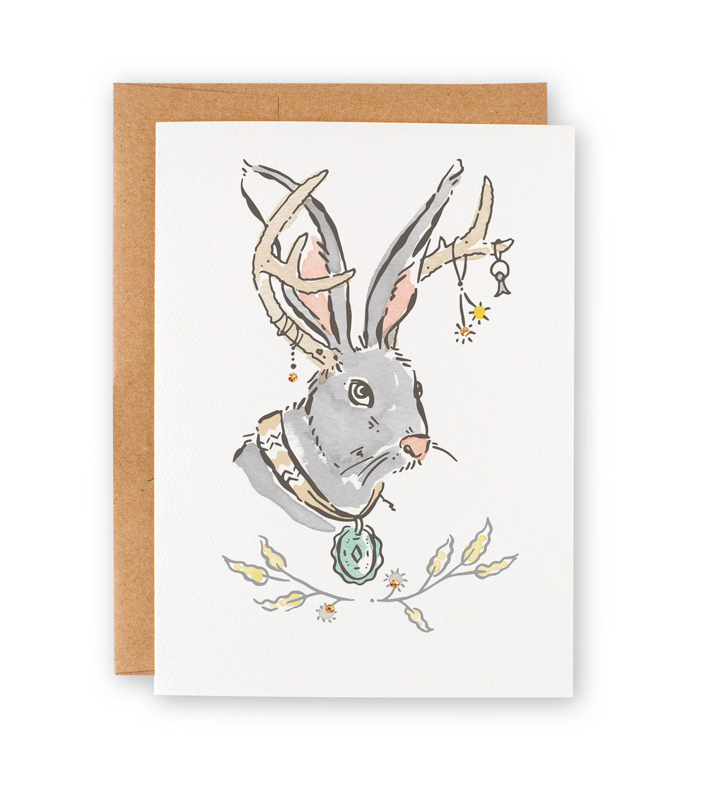 Jackalope Note Cards - Set of 12