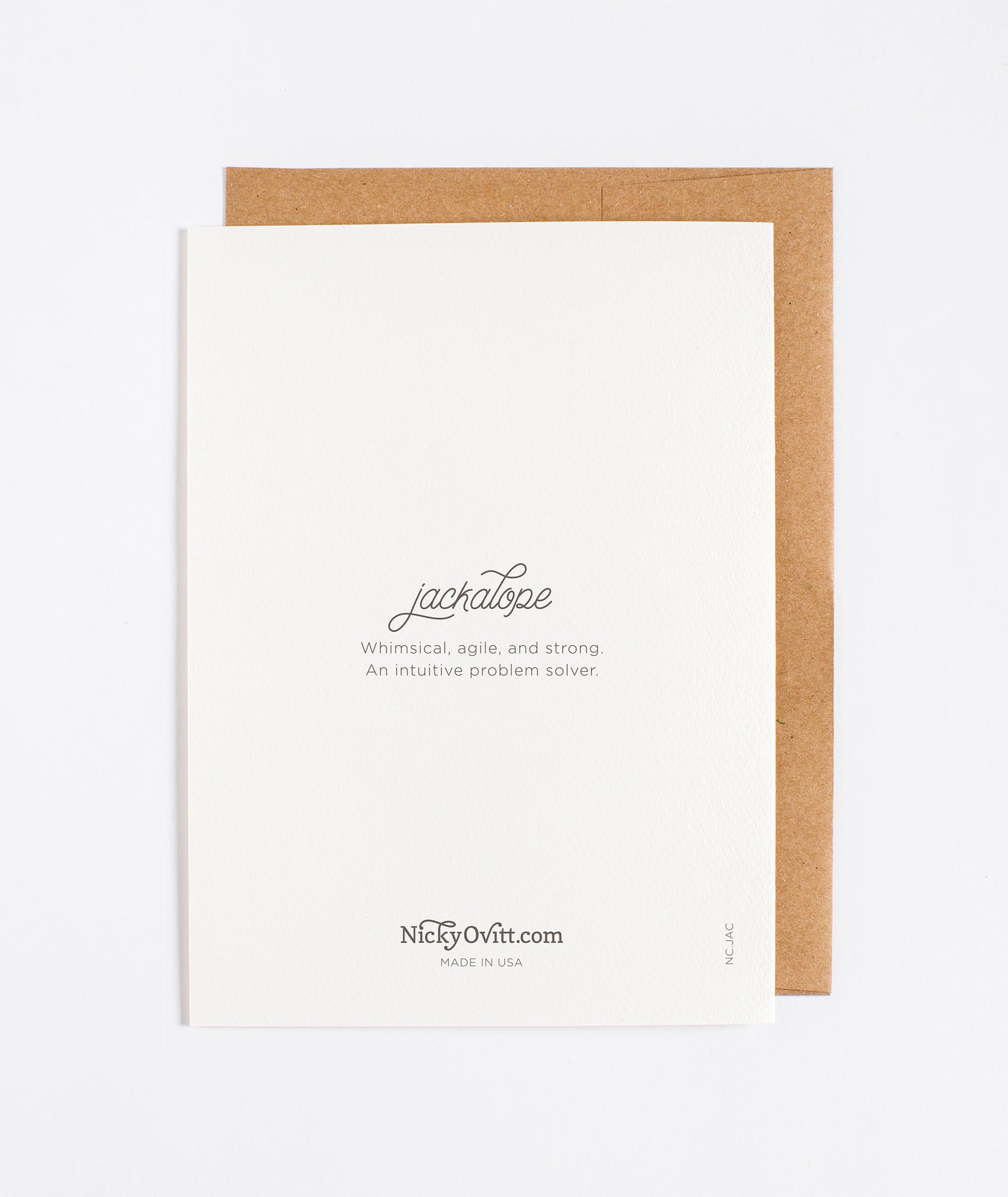 Jackalope Note Cards - Set of 12