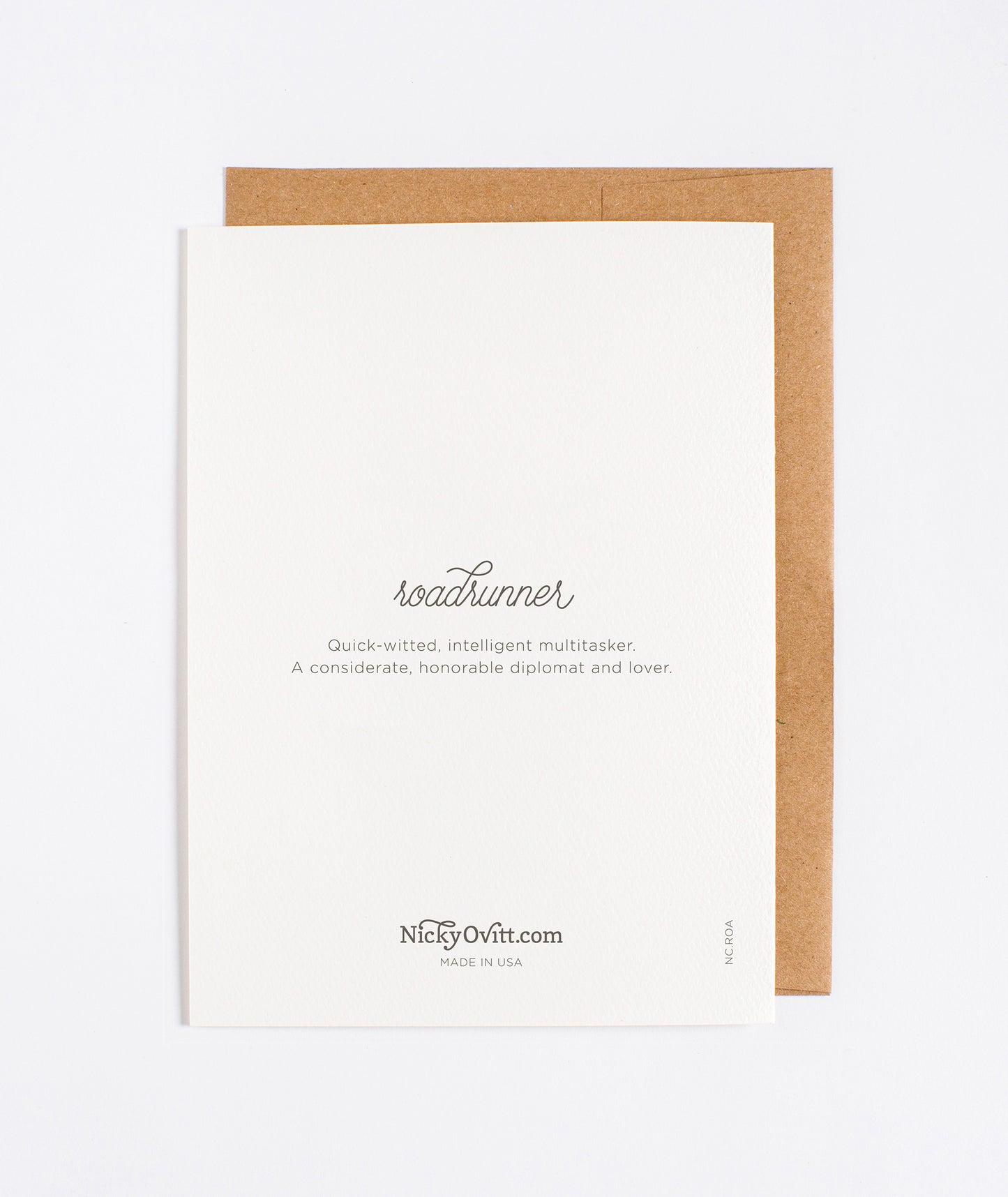 Roadrunner Note Cards - Set of 12