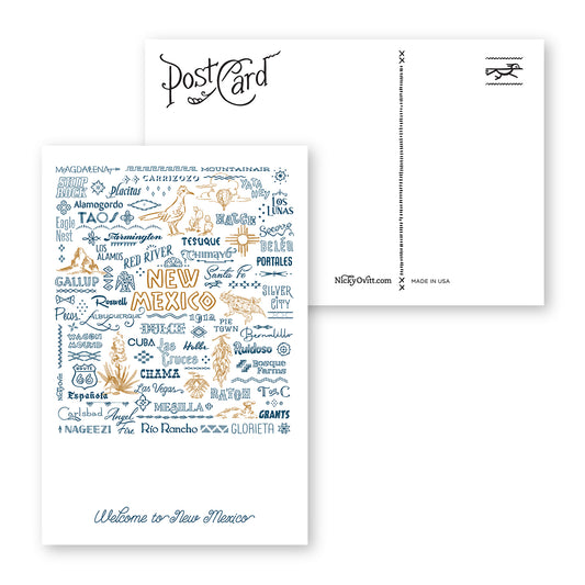 New Mexico Welcome Postcards – Set of 3