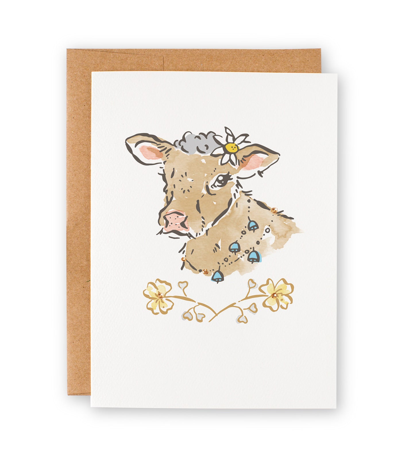 Cow Note Cards - Set of 12