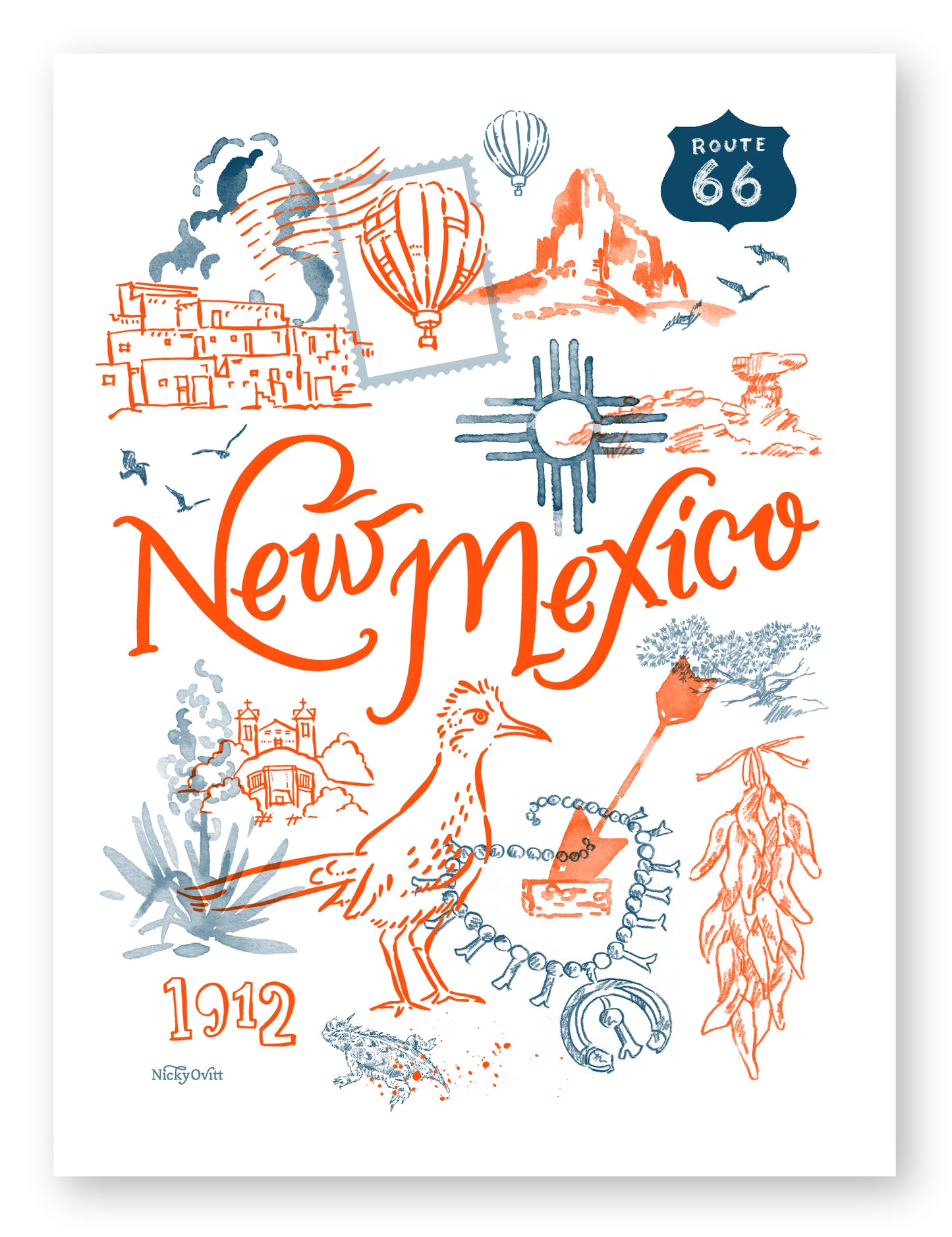 New Mexico Print
