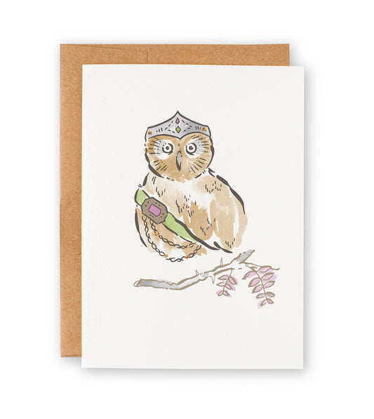Owl Note Cards - Set of 12