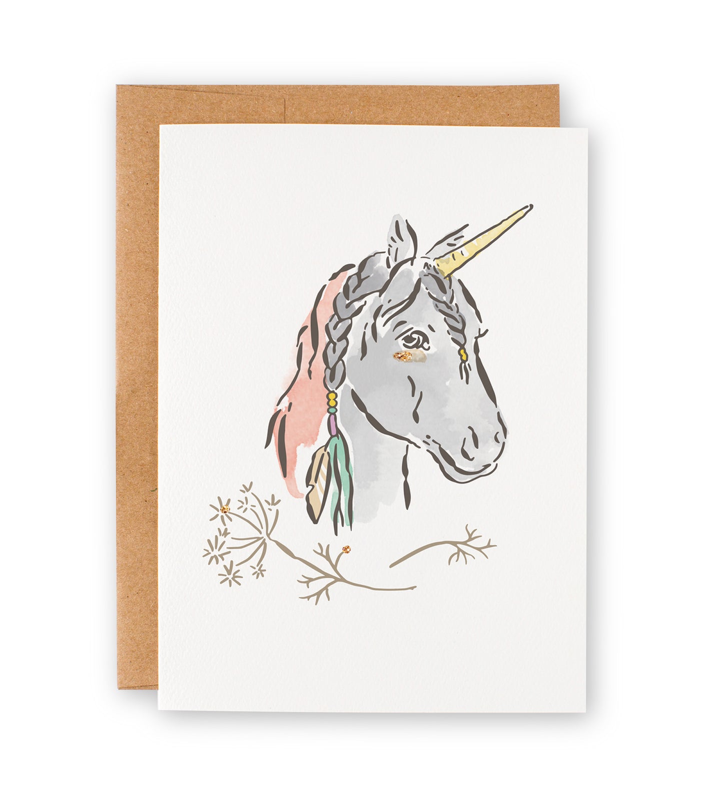 Unicorn Note Cards - Set of 12