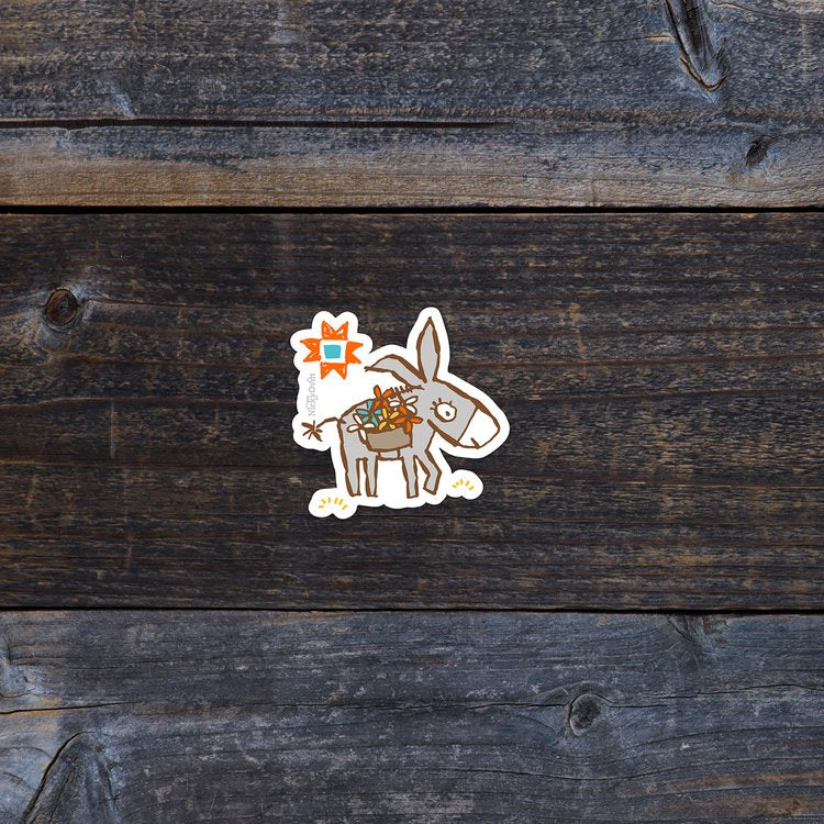 Donkey Sticker – Josie
